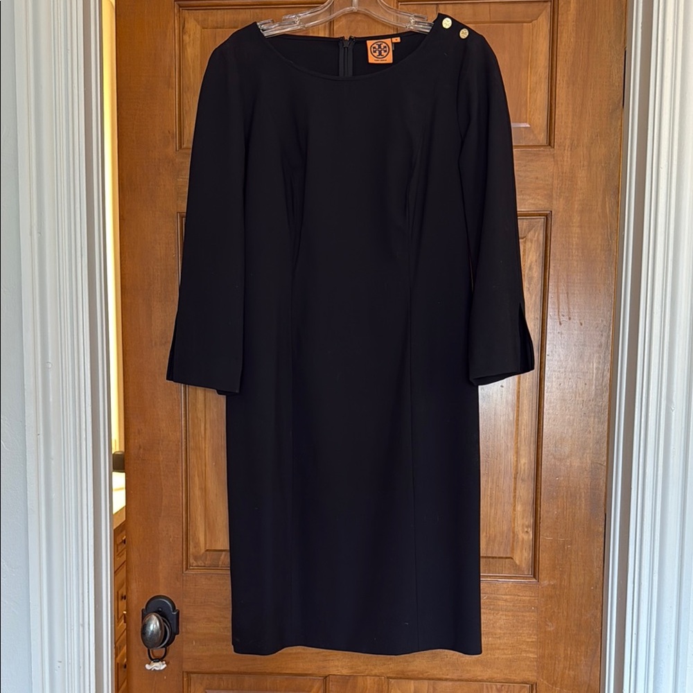 Tory Burch Black Dress with Button Detail